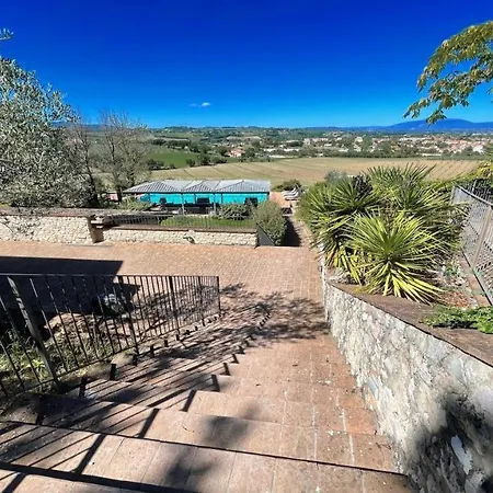 شقة Forget All Your Troubles And Relax In A Sheer Paradise Air Con Wifi Colle Umberto (Umbria)